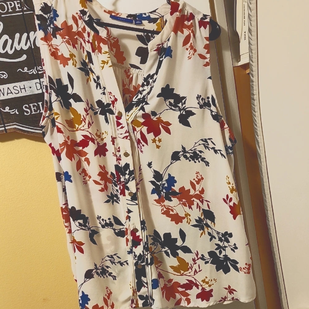 Apt. 9 Multicolor Floral Blouse